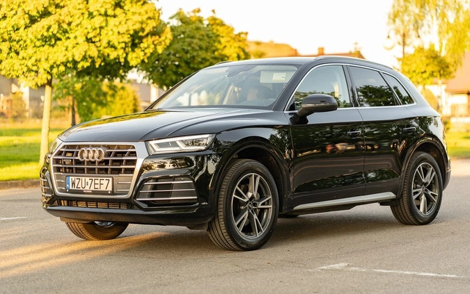 Audi Q5 cena 145000 przebieg: 61000, rok produkcji 2019 z Żuromin małe 211